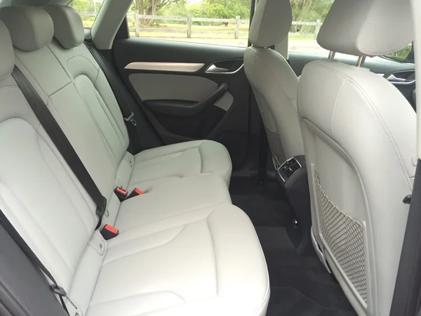 Audi Q3 rear seats