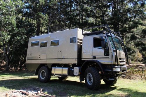 Full luxury in Iveco Eurocargo 4×4 camper