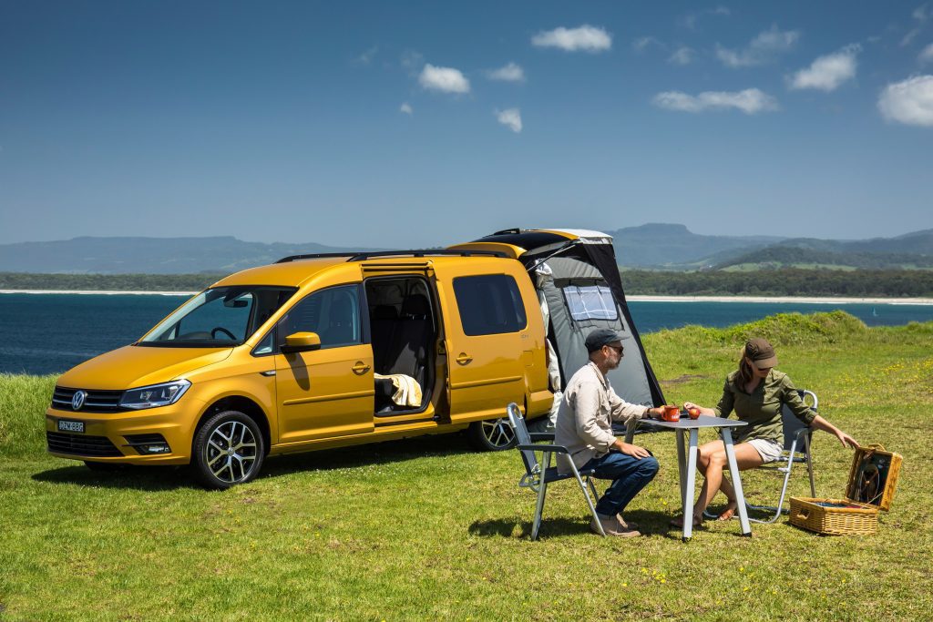 VW launches Caddy Beach campervan