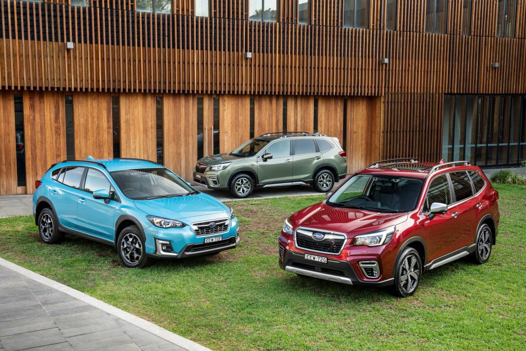 Subaru adds a Hybrid version to its XV and Forester ranges