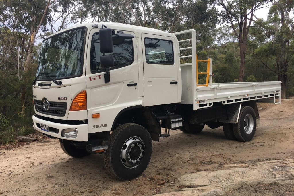 HINO 500 Series 1528 4X4 GT Crew Cab Review