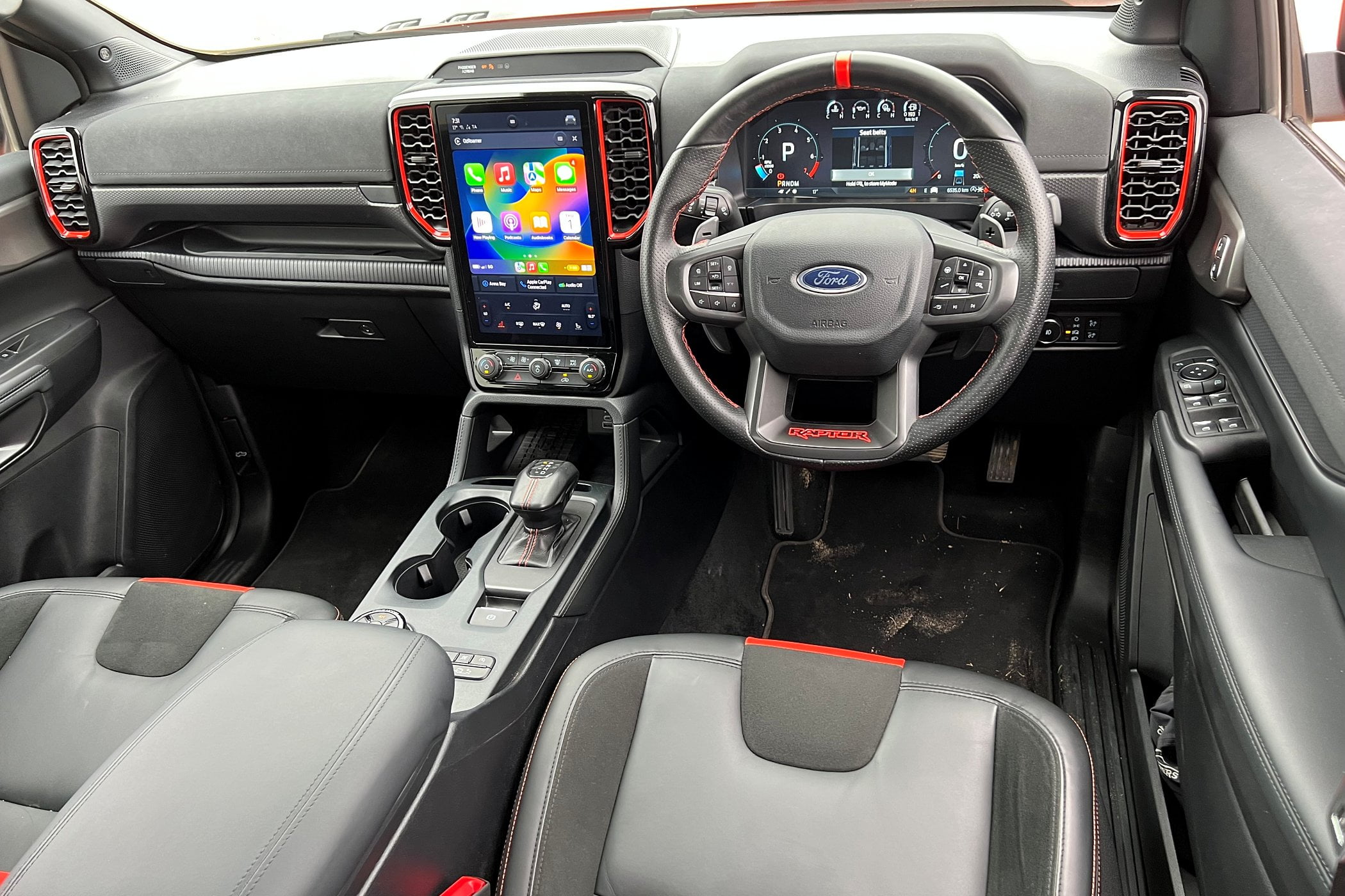 Ford Ranger Raptor 2023 Interior