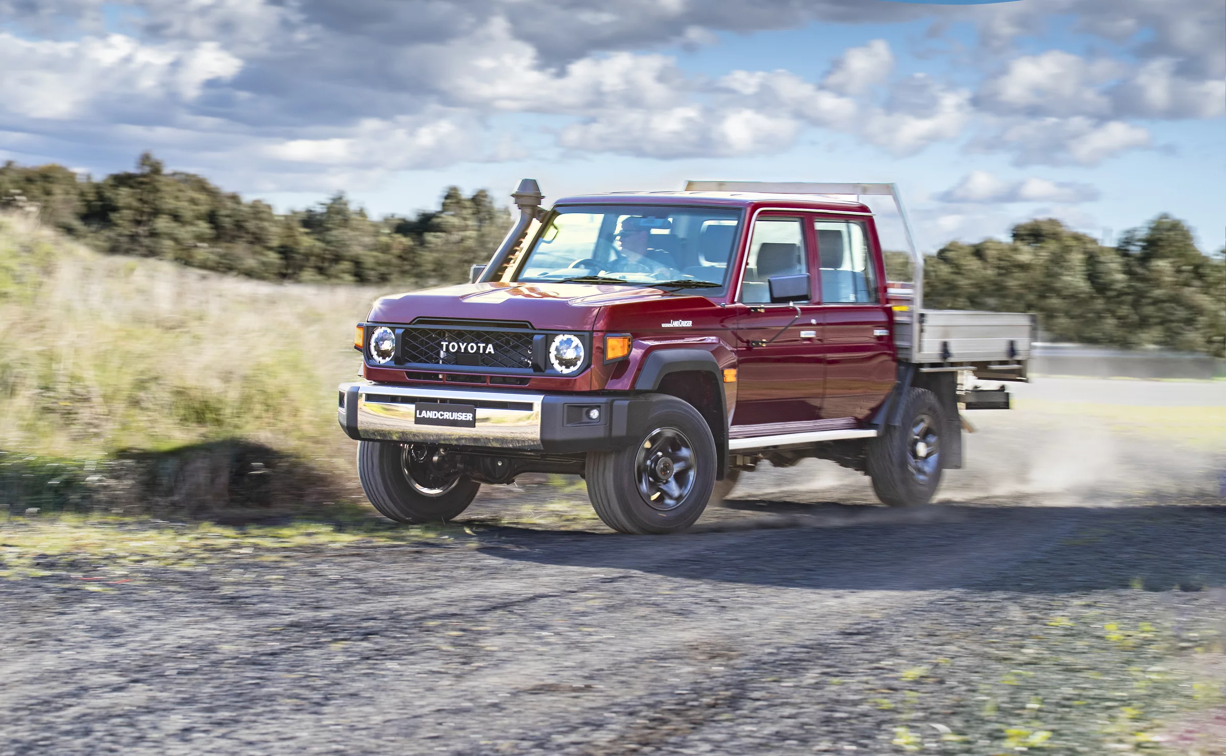 2024 Toyota LandCruiser Series 70. Global Reveal. Pre-production model shown.