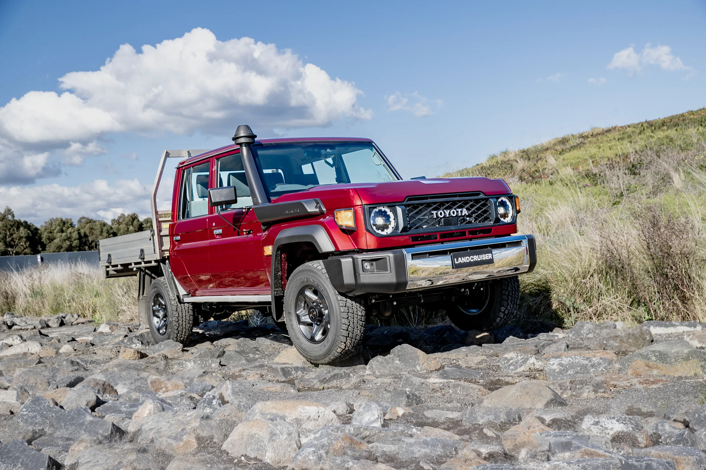 2024 Toyota LandCruiser Global Reveal. Pre-production model shown.