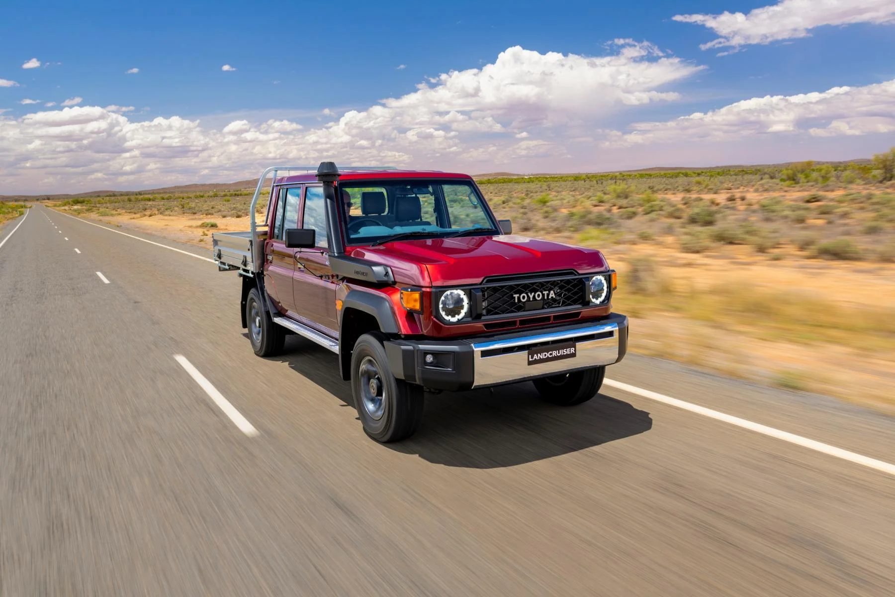 2024 Toyota LandCruiser 70 Series GXL Double Cab Chassis