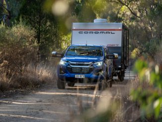 Isuzu D-Max Tour Mate 4WD Ute towing 2