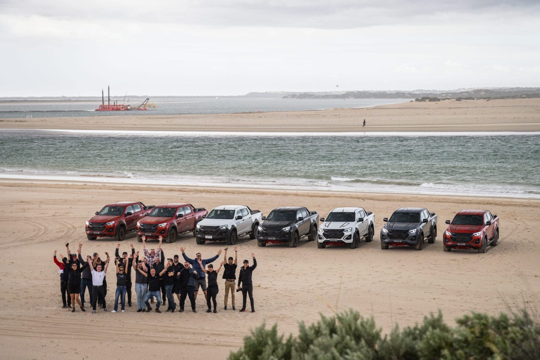 2024 Isuzu D-MAX Media Drive Experience Images of Guests, Walkinshaw and IUA Attendees (3)