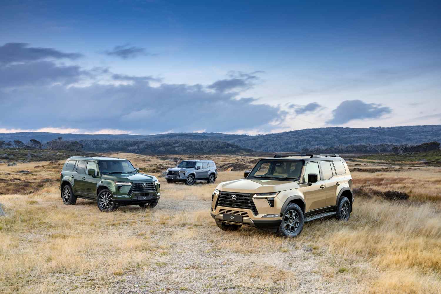 Lexus GX 550 range shot