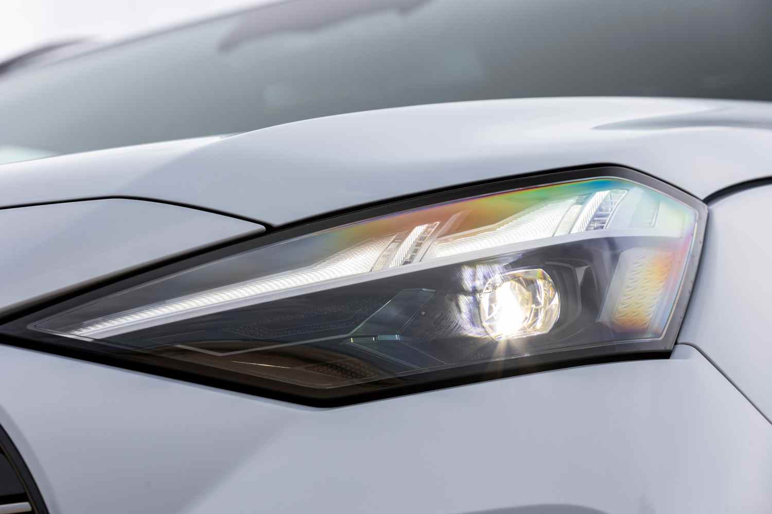 2025 Isuzu MU-X X-TERRAIN Slate Grey front LED lighting