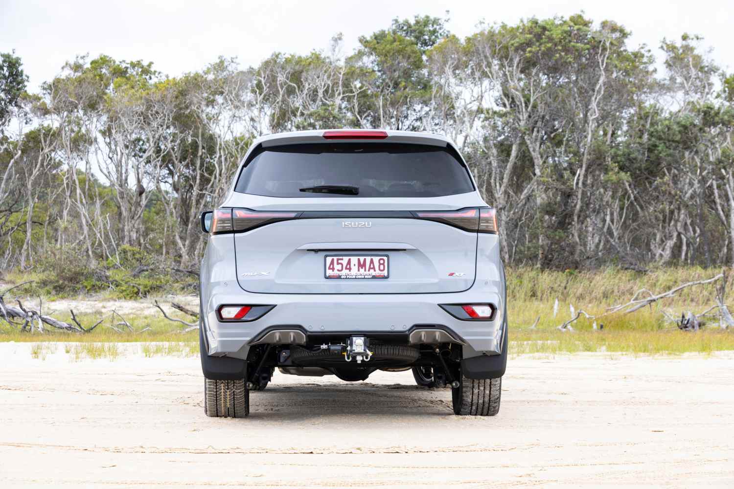 2025 Isuzu MU-X X-TERRAIN SlateGrey rear 1